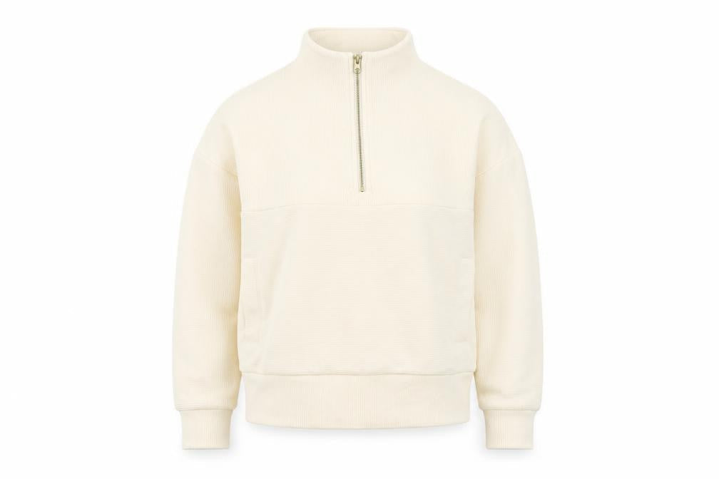 Womens UK Size XS Primark Beige Pullover Sweatshirt