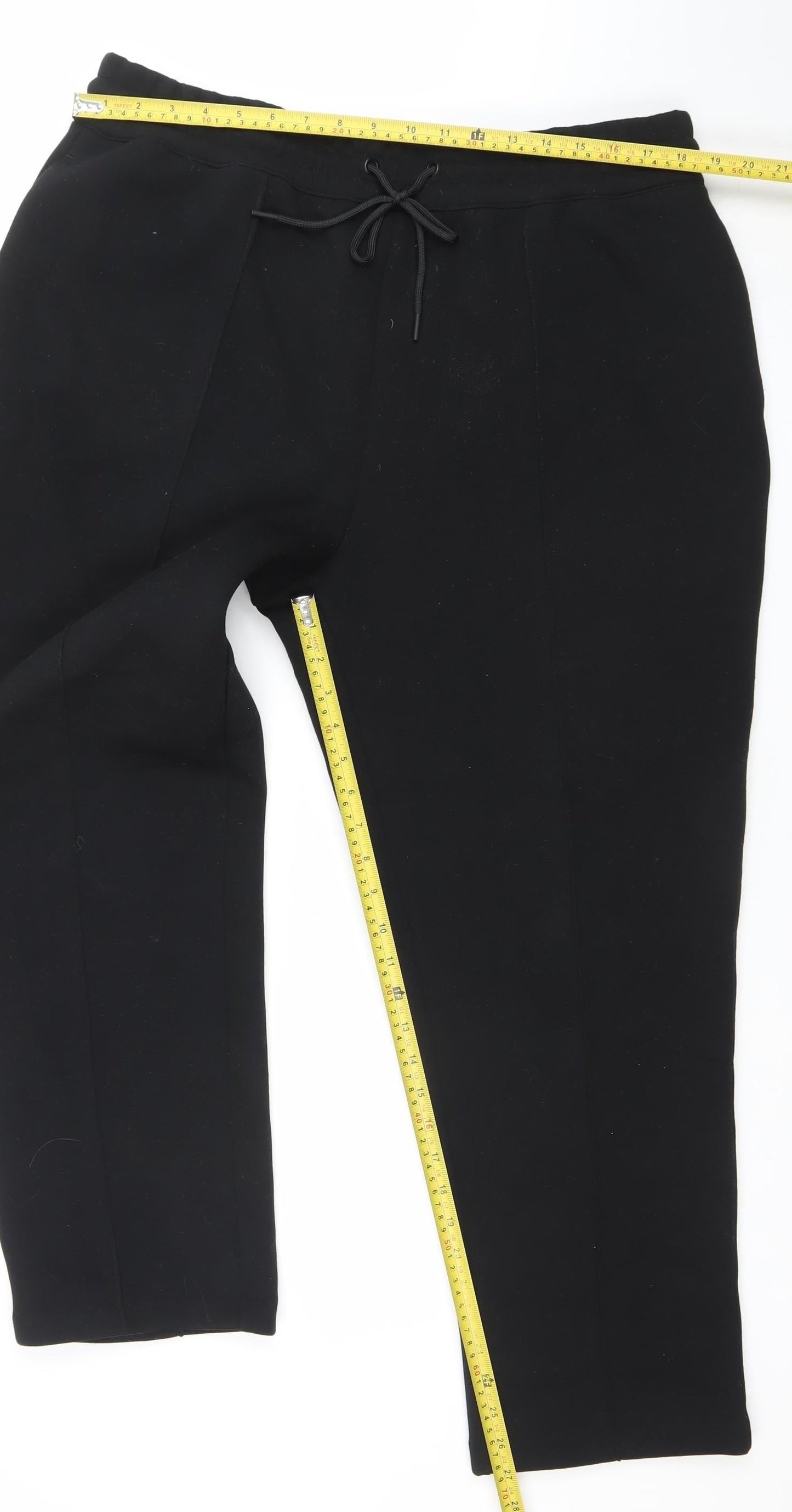 Primark Women's Black XL Relaxed Fit Jogger Trousers