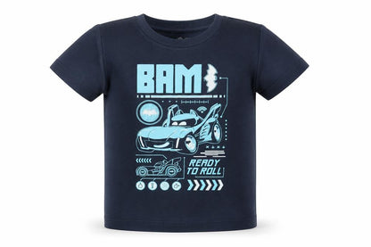 Boys UK Size 5-6 Years Character Blue Basic T-Shirt