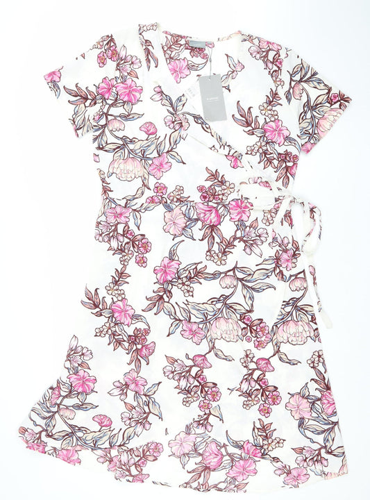 Womens UK Size 14 b.young Wrap Dress