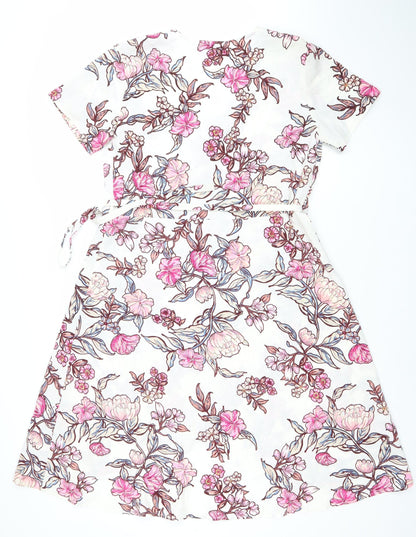 Womens UK Size 14 b.young Wrap Dress