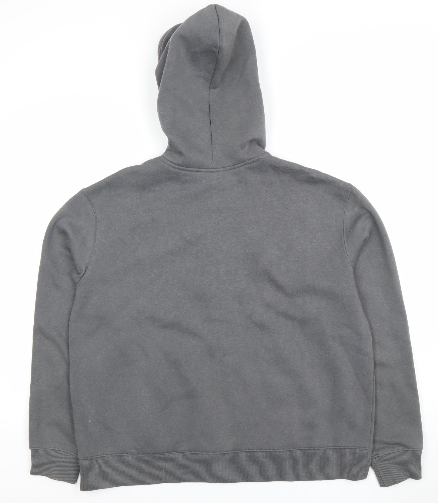 Mens UK Size M Divided Grey Full Zip Hoodie