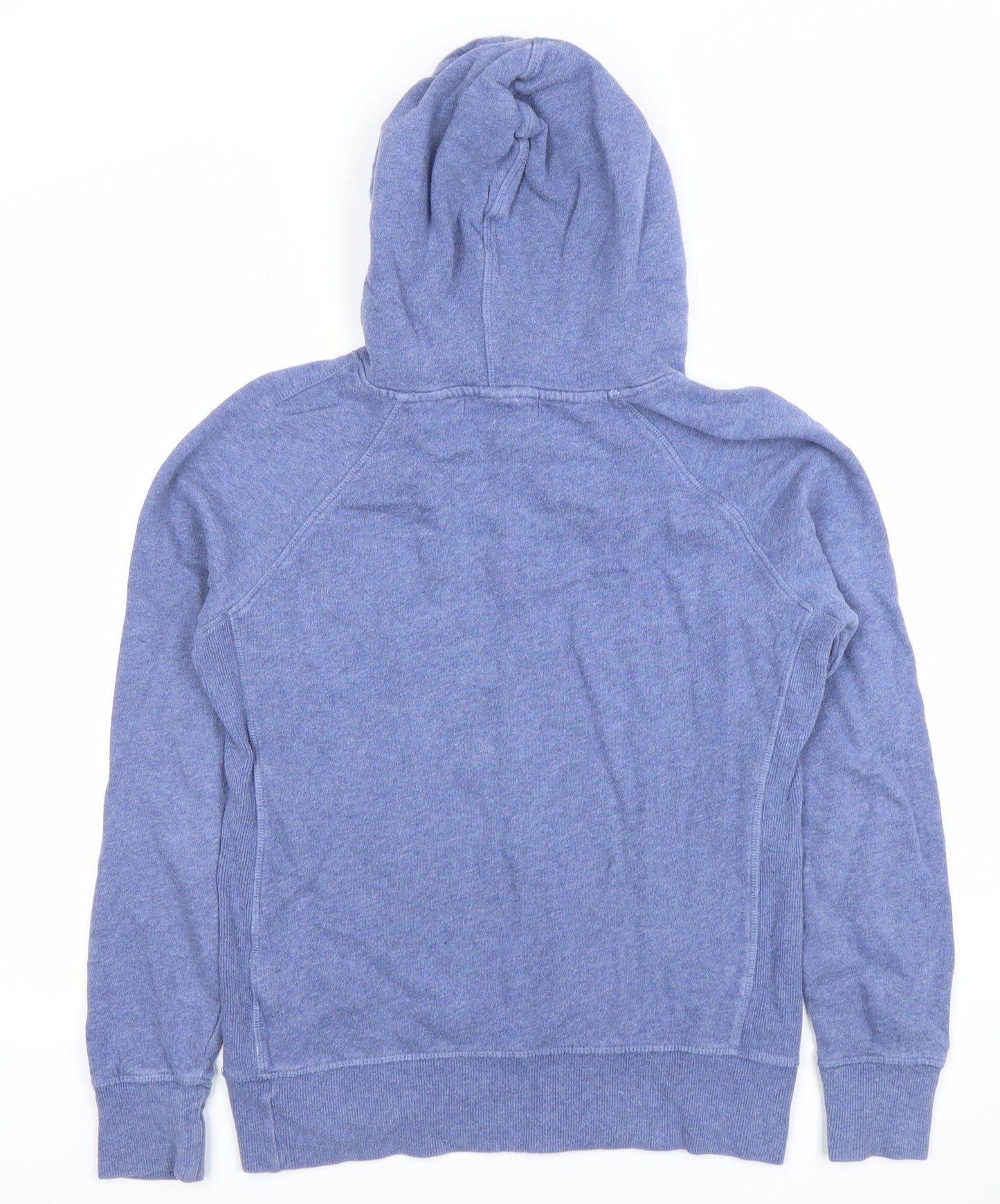 H&M L.O.G.G. Women’s Blue Floral Pullover Hoodie Size Small