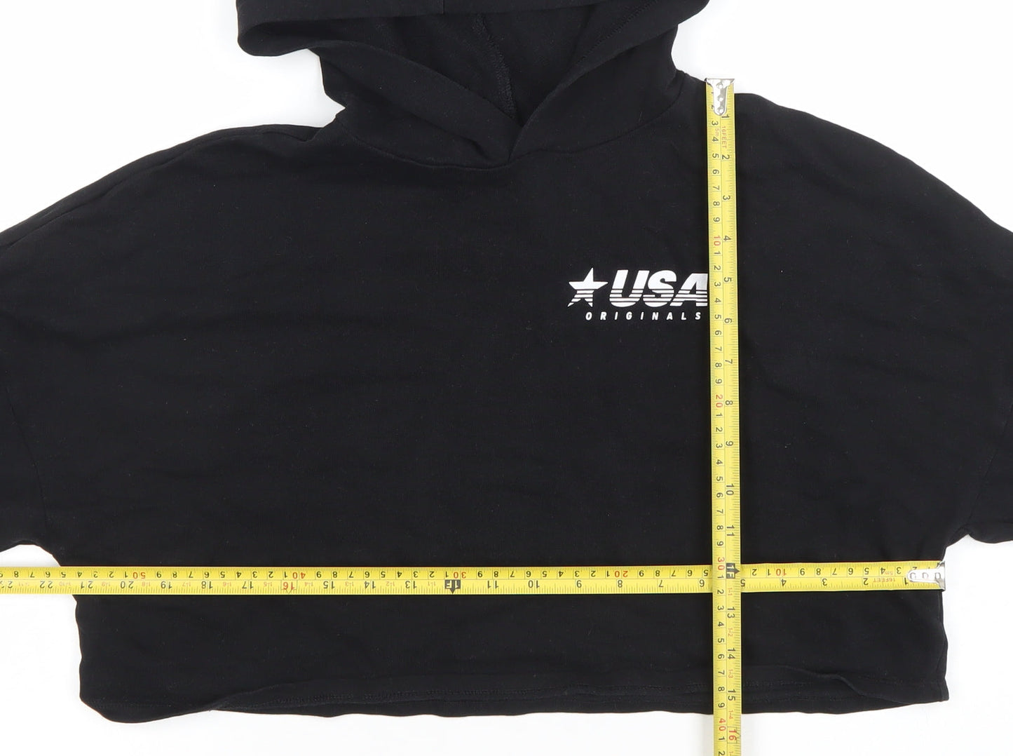 Womens UK Size M H&M Black Pullover Hoodie