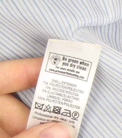 Wallis Women's Black Classic Blazer Size 18 Lined Work Jacket