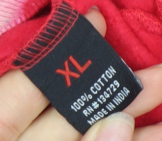 Womens UK Size XL Imperious Red Pullover Sweatshirt