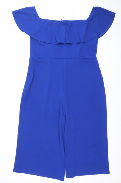 George Women’s Cobalt Blue Off Shoulder Jumpsuit UK 18