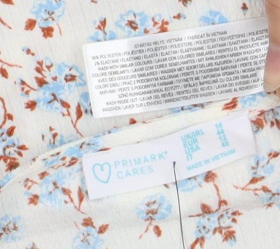 Womens UK Size 12 Primark A-Line Dress