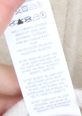 Primark Women’s Beige L Relaxed Basic Fleece Jacket