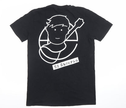 Mens UK Size M Ed Sheeran Black  T-Shirt