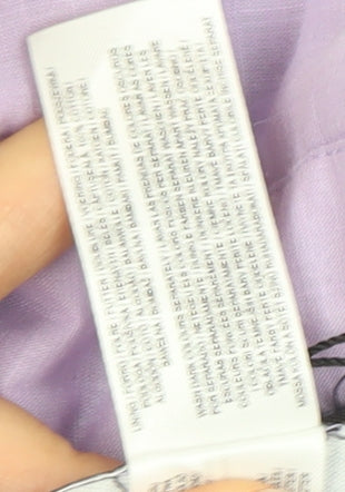 Primark Women Purple Quilted Reversible Jacket Size 10