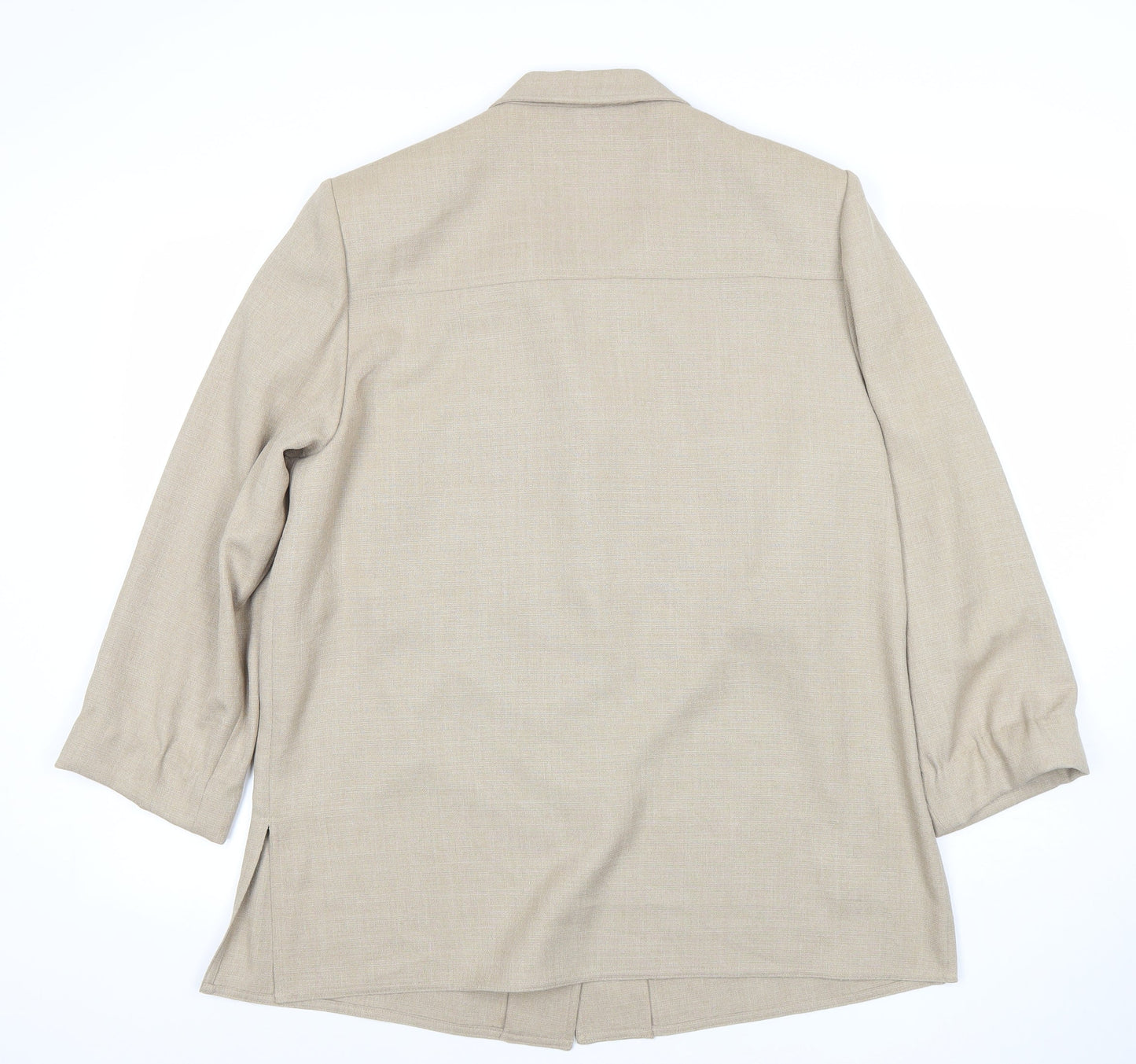 Womens UK Size 16 The Pearl Collection Regular Beige Suit Jacket