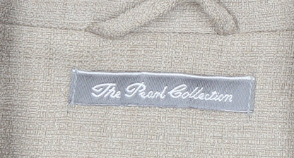 Womens UK Size 16 The Pearl Collection Regular Beige Suit Jacket