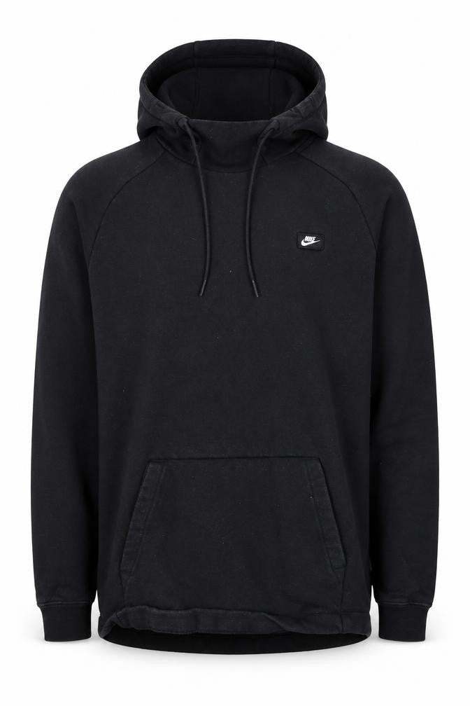 Mens UK Size M Nike Black Pullover Hoodie