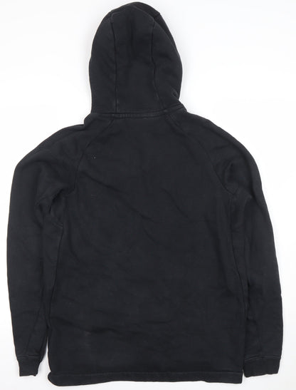 Mens UK Size M Nike Black Pullover Hoodie