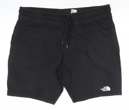 The North Face Men's Black 2XL Sweat Shorts with Drawstring Waist