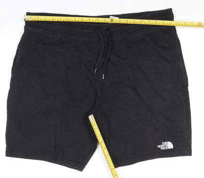 The North Face Men's Black 2XL Sweat Shorts with Drawstring Waist