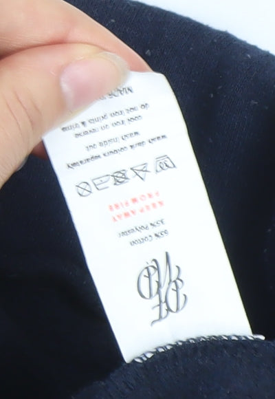 DFND Men's Blue Sweat Shorts Medium Drawstring Pockets