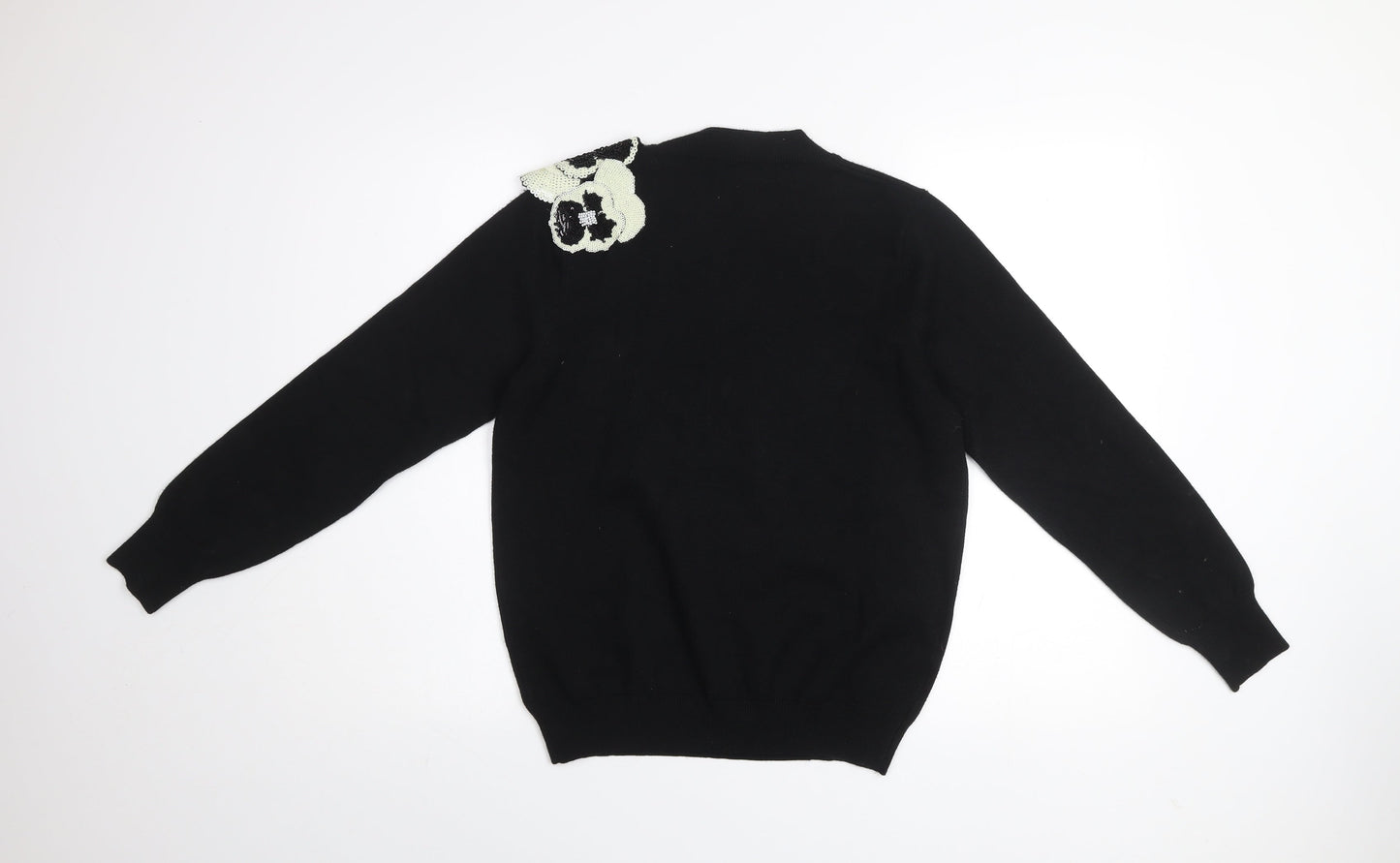 Womens UK Size L Savida Black Pullover Jumper