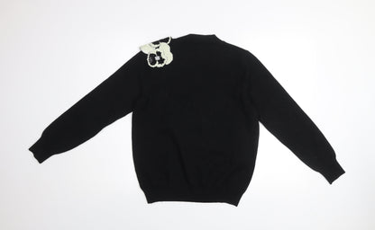 Womens UK Size L Savida Black Pullover Jumper