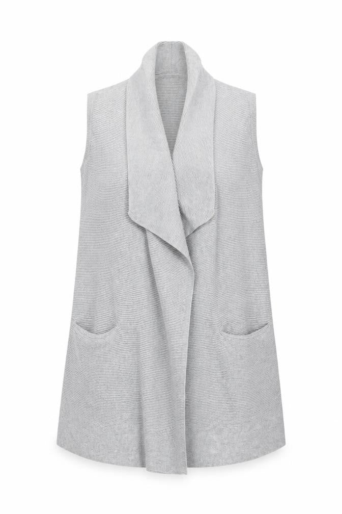 Womens UK Size XS ESMARA Grey Cardigan Jumper
