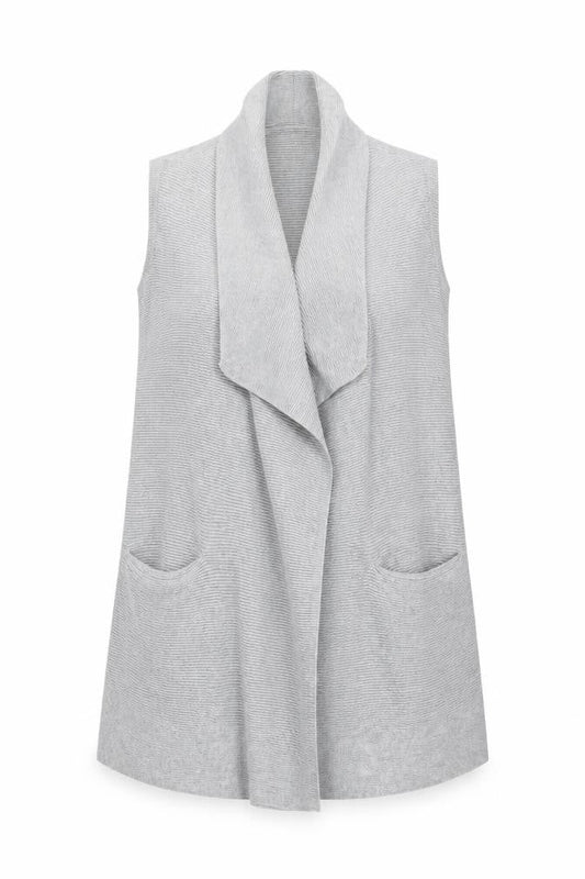 Womens UK Size XS ESMARA Grey Cardigan Jumper