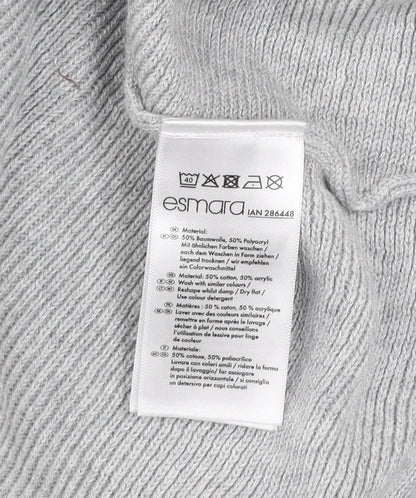 Womens UK Size XS ESMARA Grey Cardigan Jumper