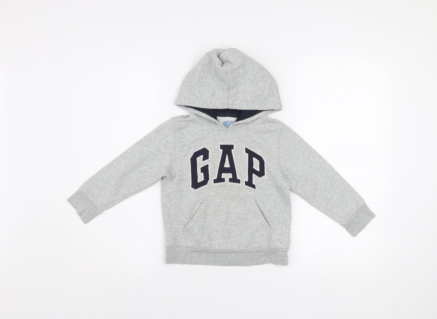 Boys UK Size 4 Years Gap Grey Pullover Hoodie