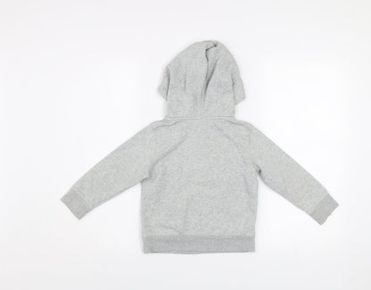 Boys UK Size 4 Years Gap Grey Pullover Hoodie