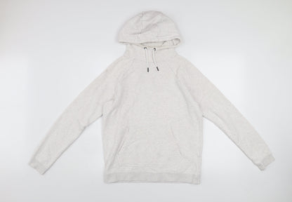 Mens UK Size S Nike Grey Pullover Hoodie
