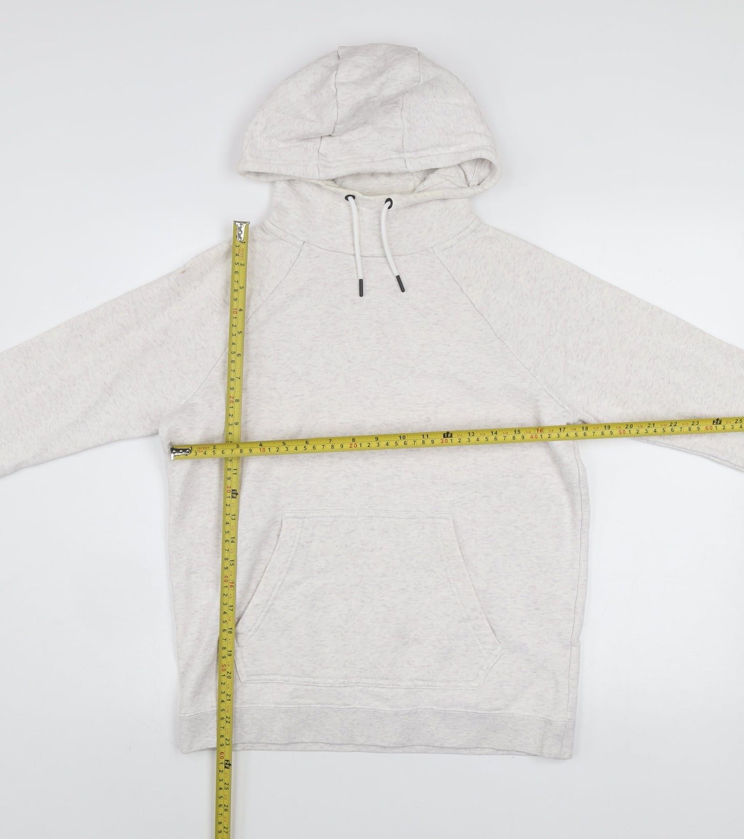 Mens UK Size S Nike Grey Pullover Hoodie