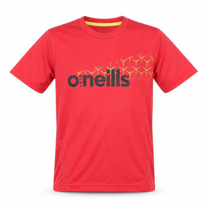 O'Neill Boys Red Short Sleeve Sports T-Shirt 10-11 Years Lightweight Activewear
