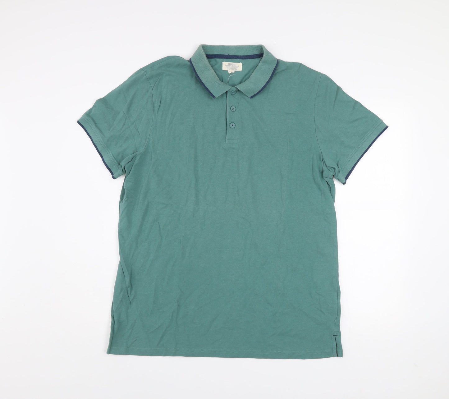Mens UK Size XL Mountain Warehouse 100% Cotton Polo Shirt