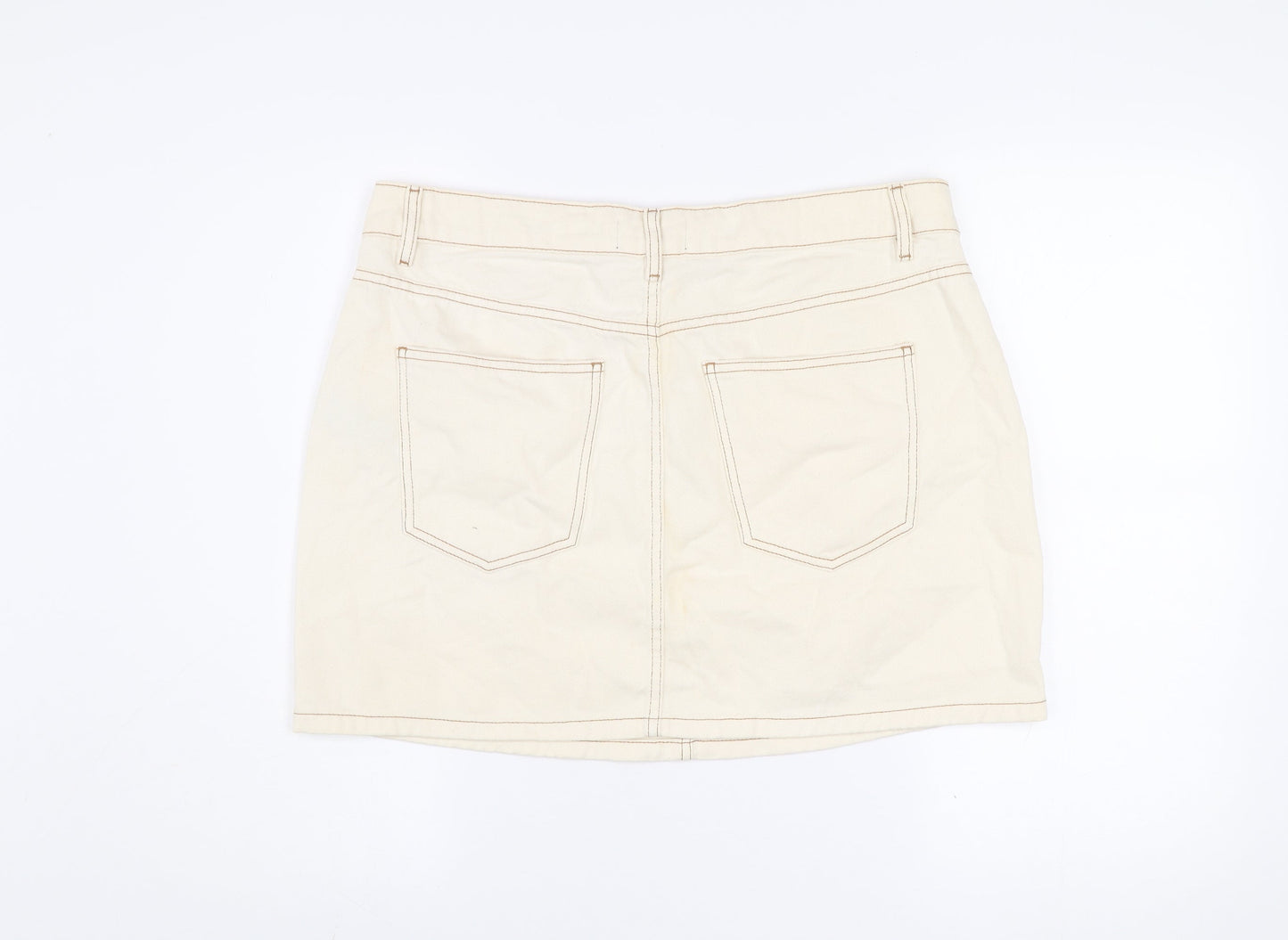 Womens UK Size 16 ASOS Straight & Pencil Twill Skirt