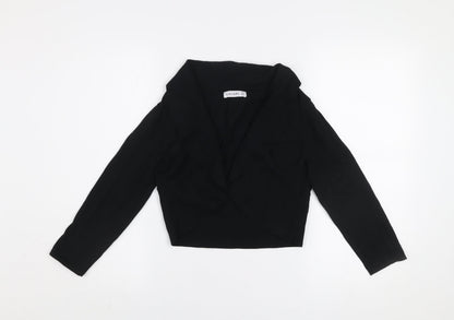 Womens UK Size S Gallery Black Cardigan Jumper