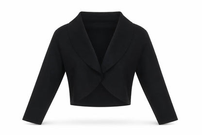 Womens UK Size S Gallery Black Cardigan Jumper