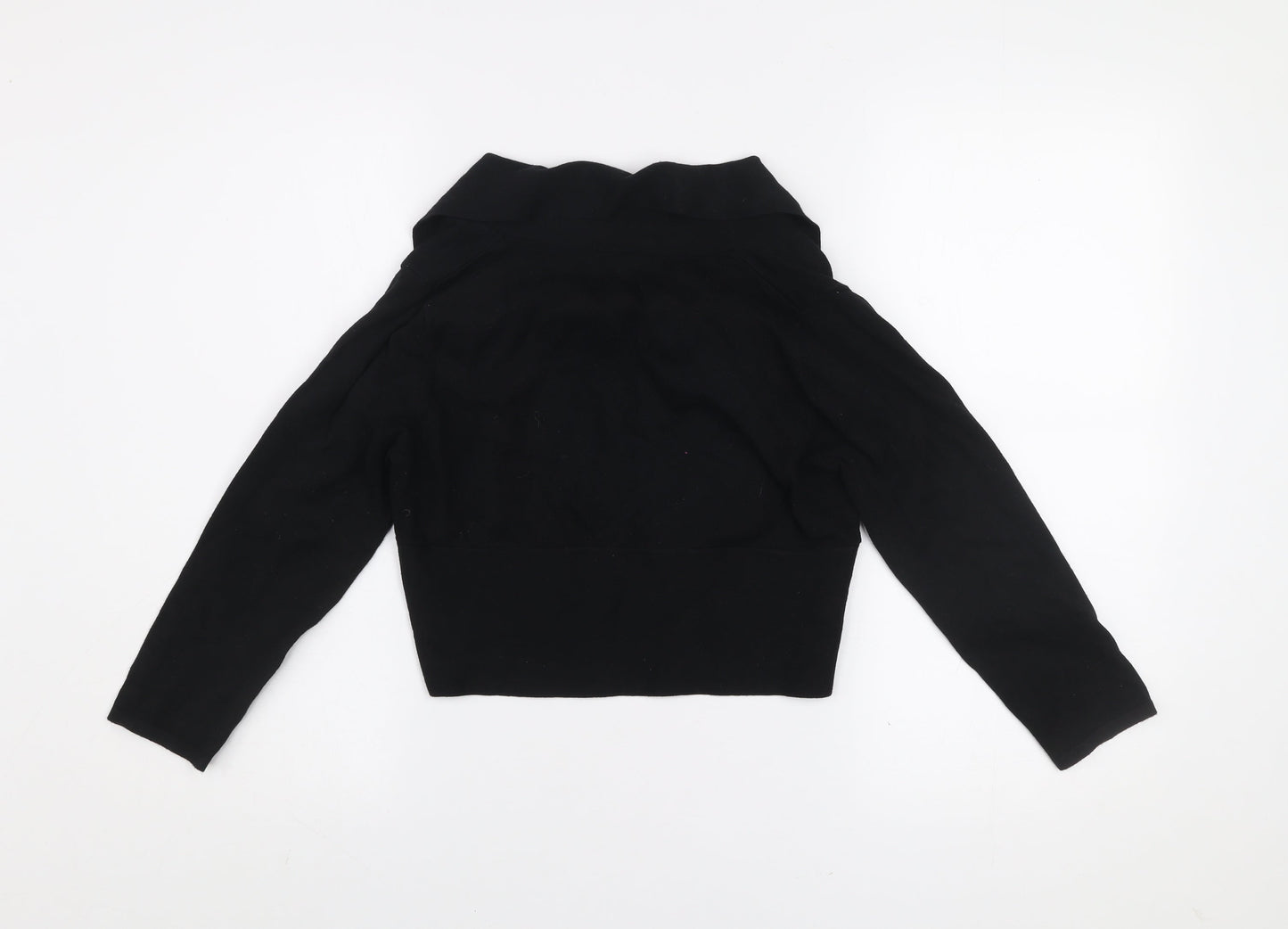Womens UK Size S Gallery Black Cardigan Jumper
