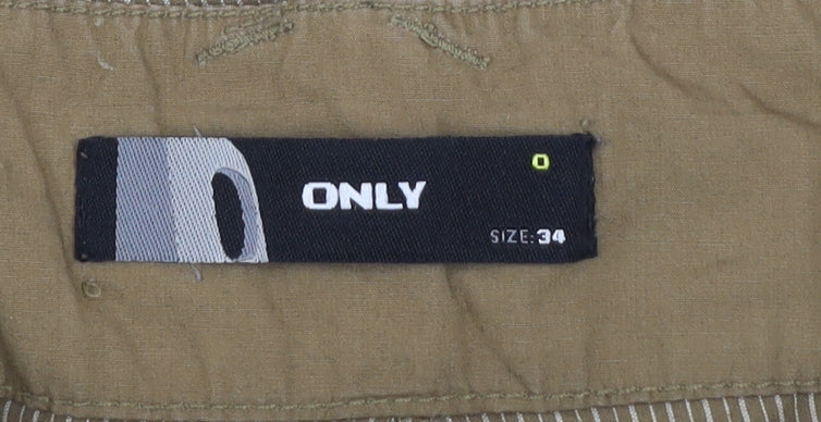 Womens UK Size 6 Only Regular Fit Paperbag Shorts