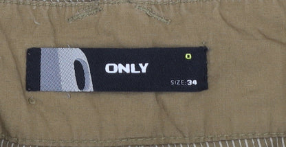 Womens UK Size 6 Only Regular Fit Paperbag Shorts