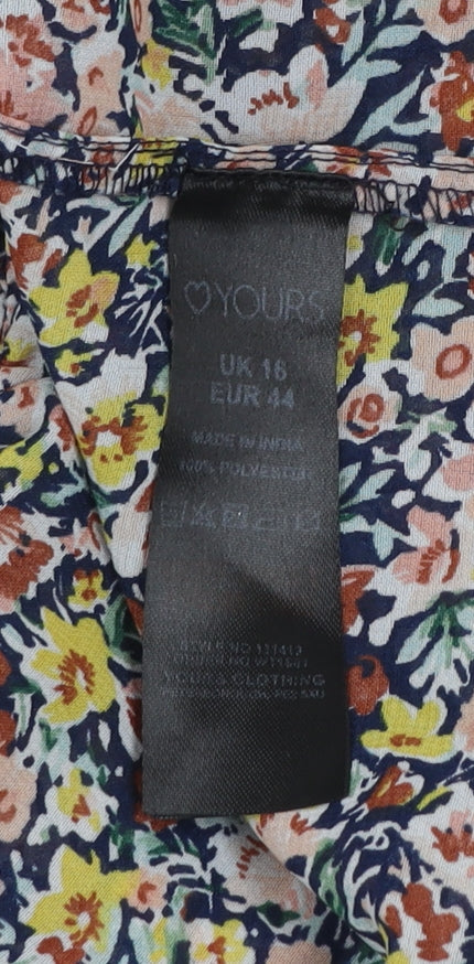 Womens UK Size 16 Yours Smock Dress