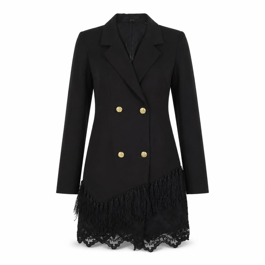 Womens UK Size 8  Black Blazer