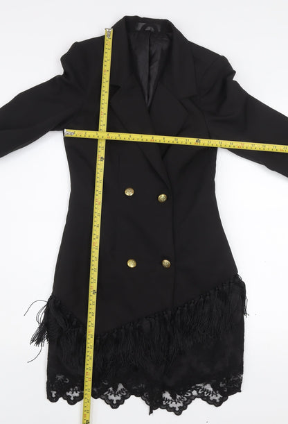 Womens UK Size 8  Black Blazer