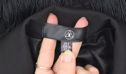 Womens UK Size 8  Black Blazer