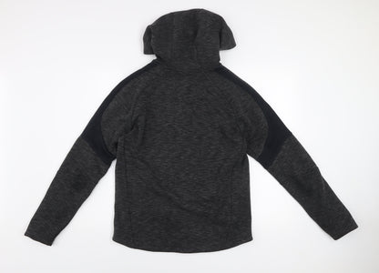 Puma Womens Grey Small Hooded Full Zip Activewear Track Jacket