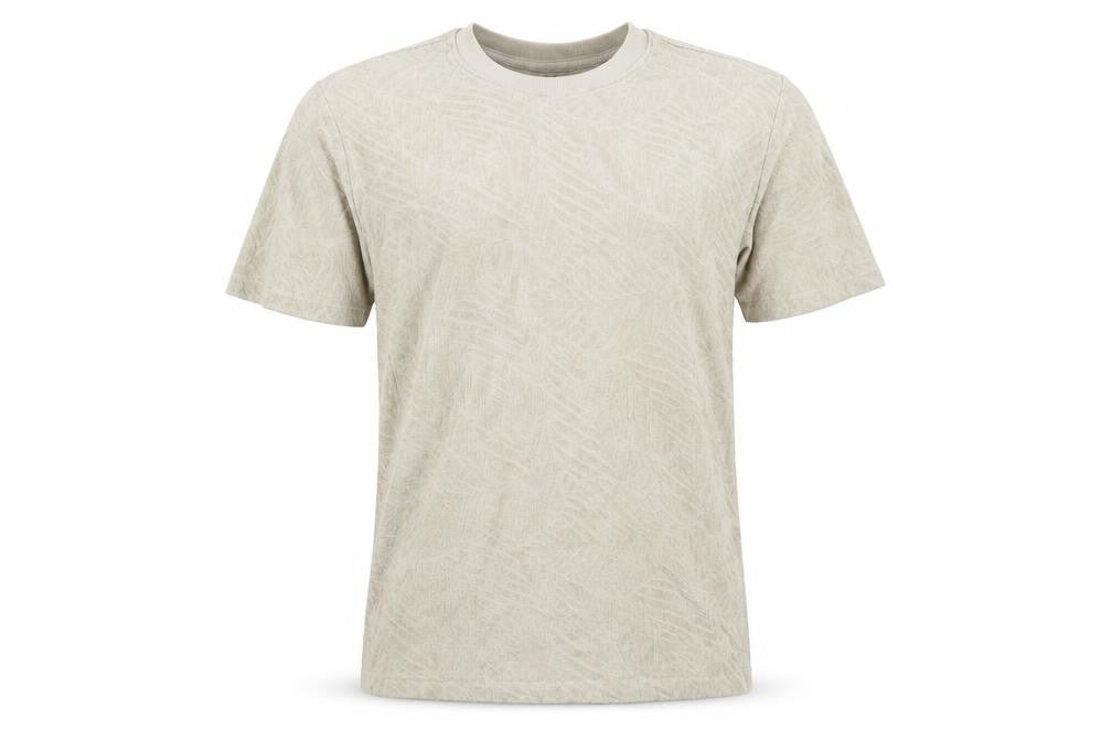 Mens UK Size M E.T.A Beige  T-Shirt