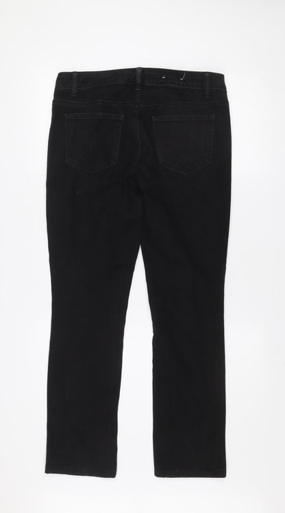 Womens UK Size 6 Tommy Hilfiger Slim Fit Skinny Black Jeans