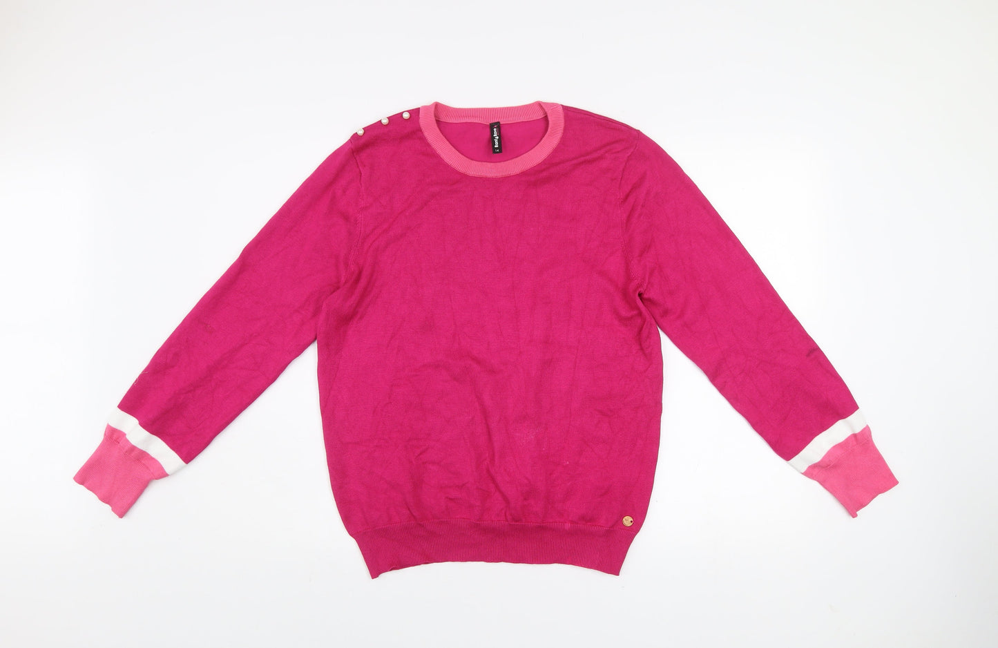 Womens UK Size 14 Rant & Rave Pink Pullover Jumper