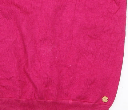 Womens UK Size 14 Rant & Rave Pink Pullover Jumper