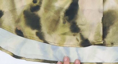 Primark Women’s Multicoloured Camouflage Button-Up Shirt L