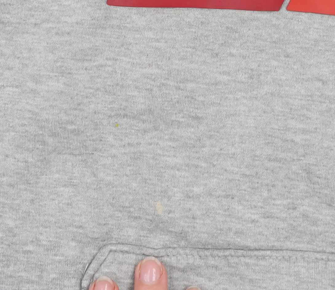 Mens UK Size S Diesel Grey Pullover Hoodie